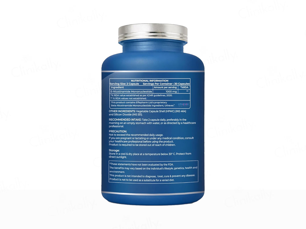 DeAge Trans Resveratrol Anti-Ageing Veg Capsule