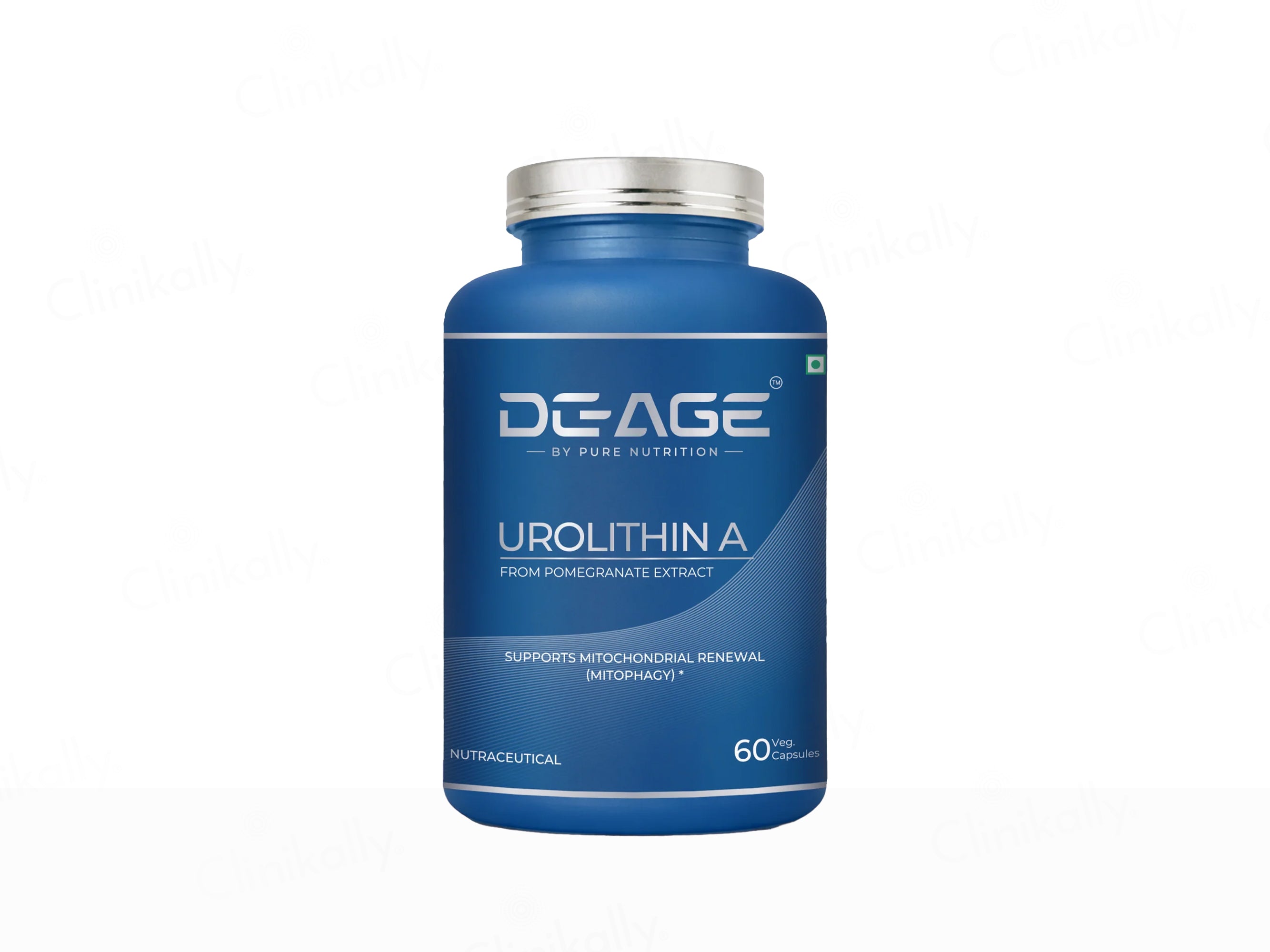 DeAge Urolithin-A Nutraceutical Veg Capsule