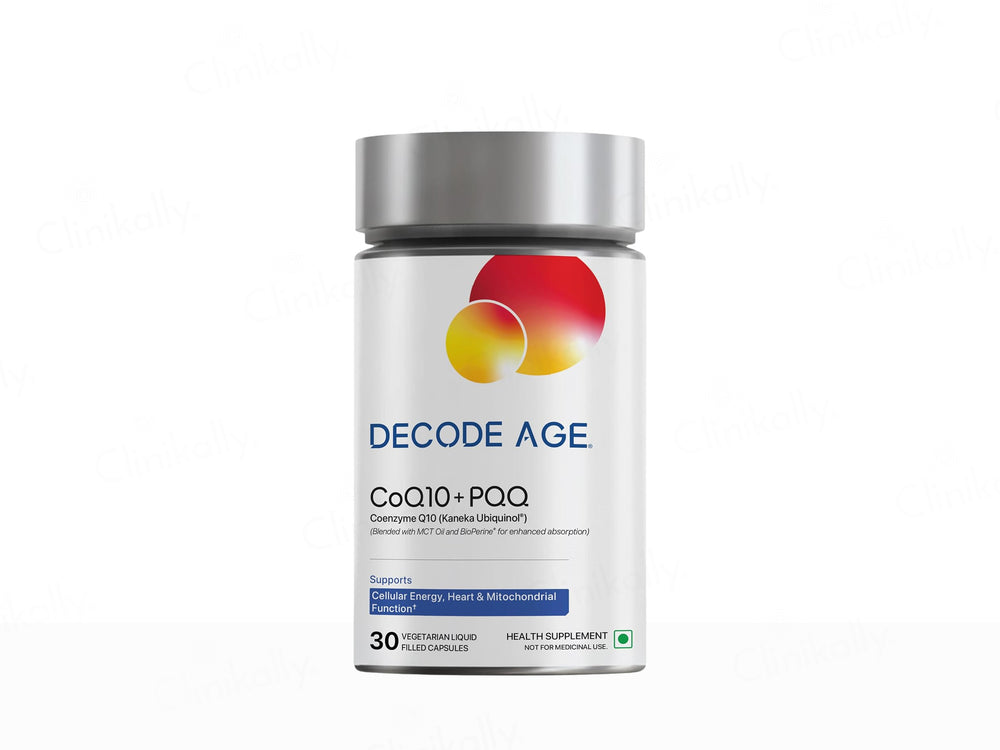 Decode Age CoQ10 + PQQ Vegan Capsule