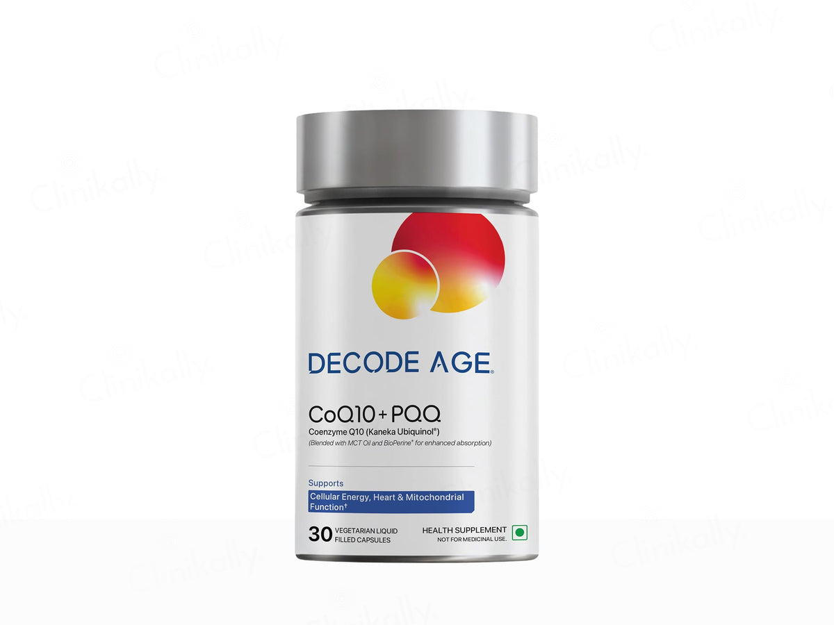 Decode Age CoQ10 + PQQ Vegan Capsule