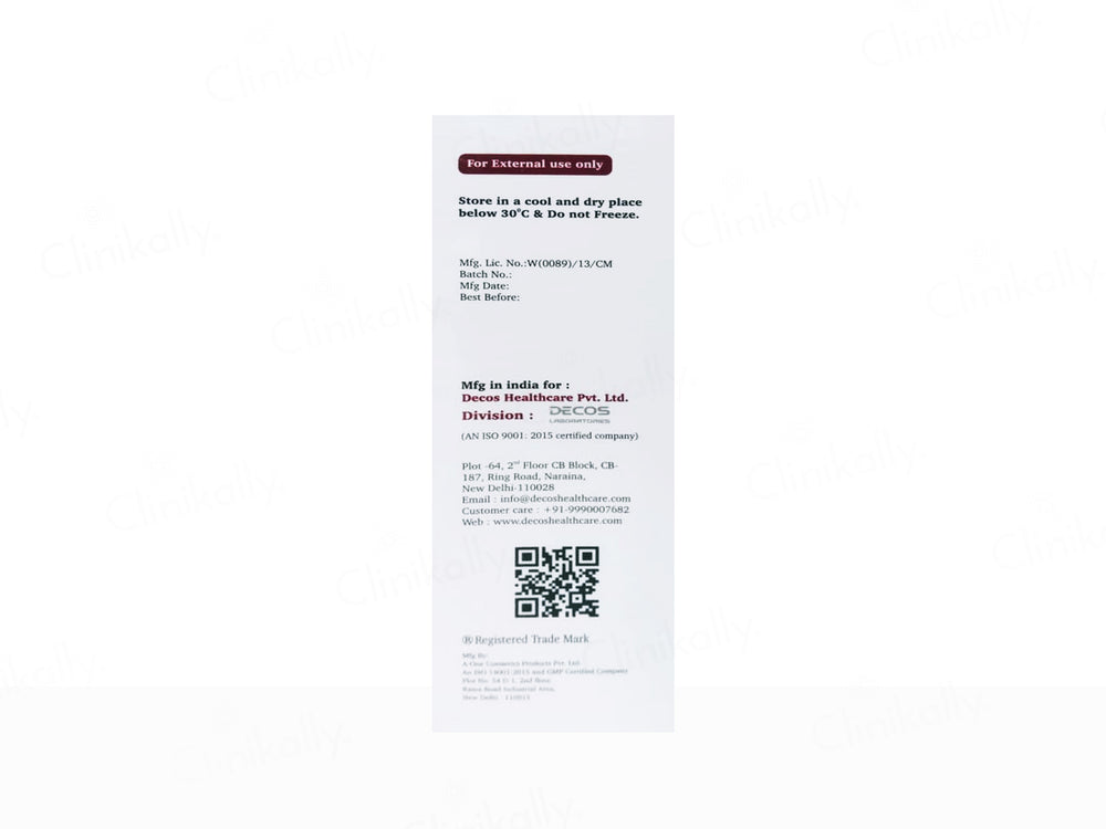 Decoglare HQ Skin Lightening Gel