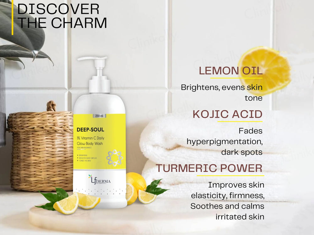 Biofaith Deep-Soul 1% Vitamin C Daily Glow Body Wash