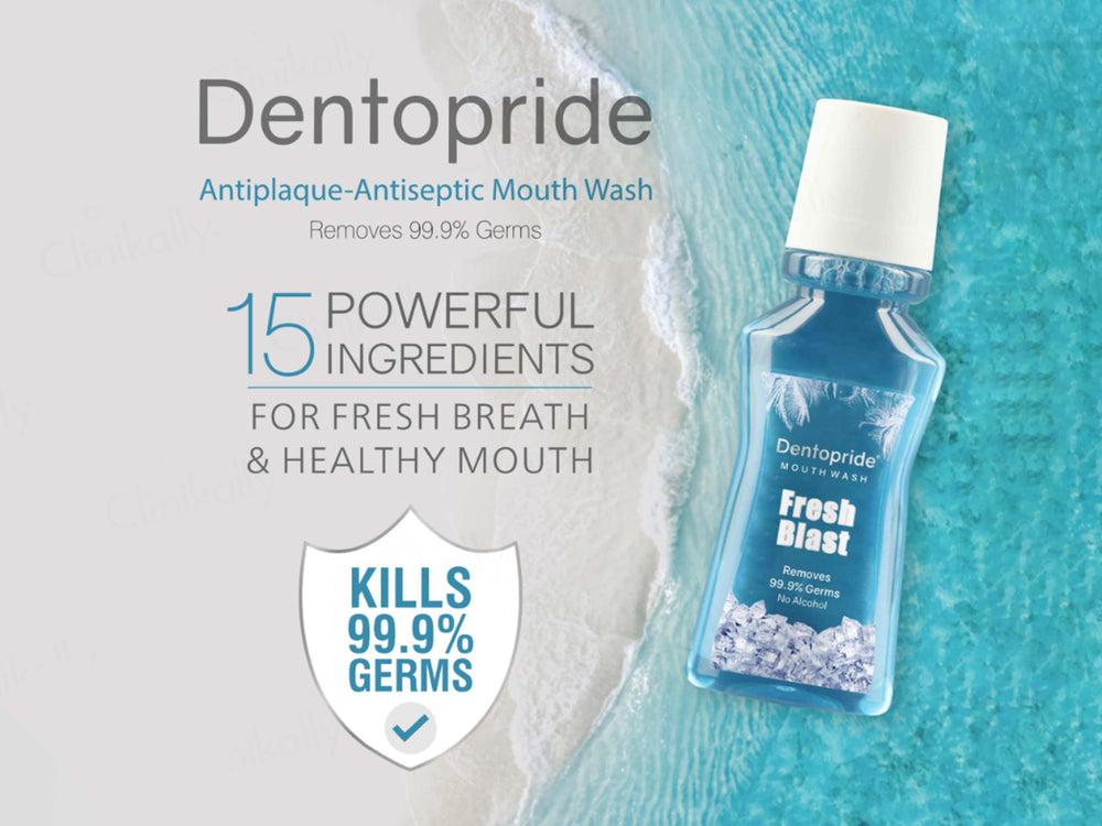 Dentopride Mouthwash - Fresh Blast