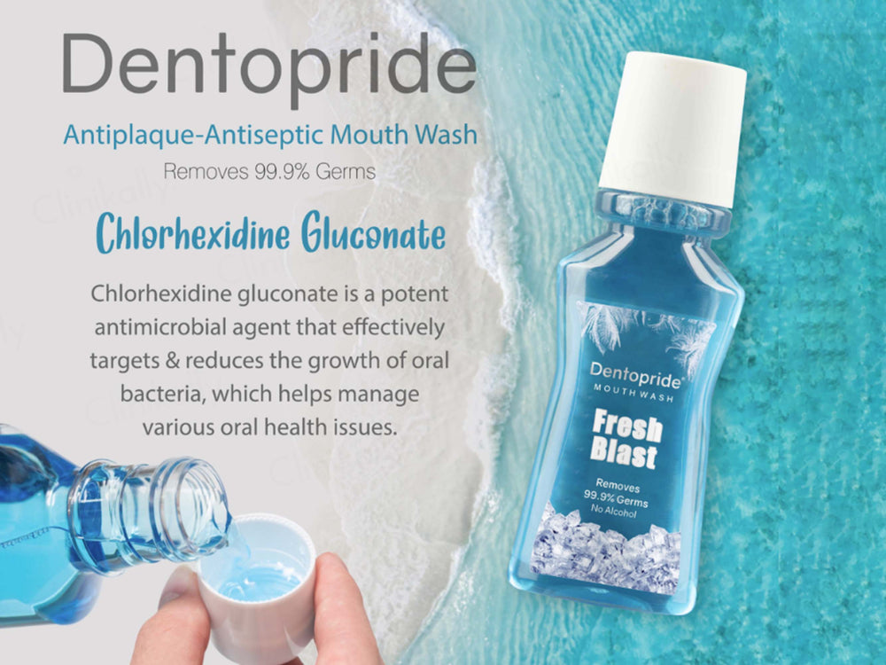 Dentopride Mouthwash - Fresh Blast