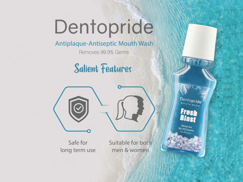 Dentopride Mouthwash - Fresh Blast