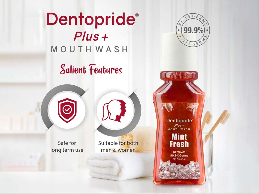 Dentopride Plus+ Mouthwash - Mint Fresh