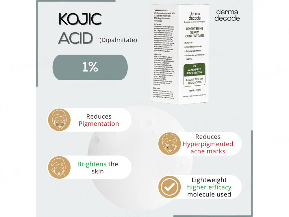 Derma Decode Brightening Serum Concentrate For Acne Marks
