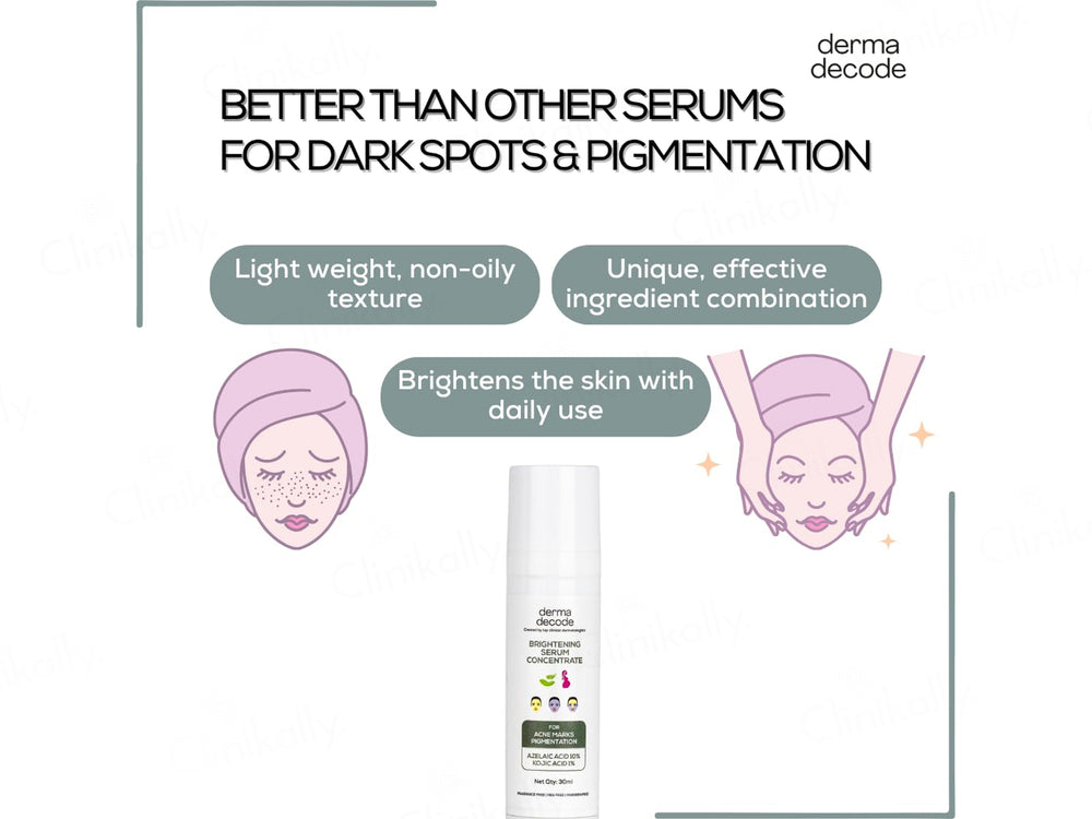 Derma Decode Brightening Serum Concentrate For Acne Marks