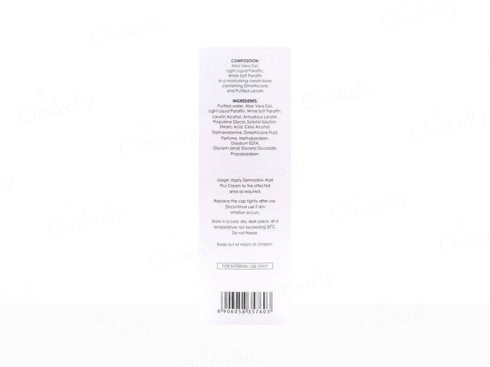 Dermadew Aloe Plus Moisturiser Cream