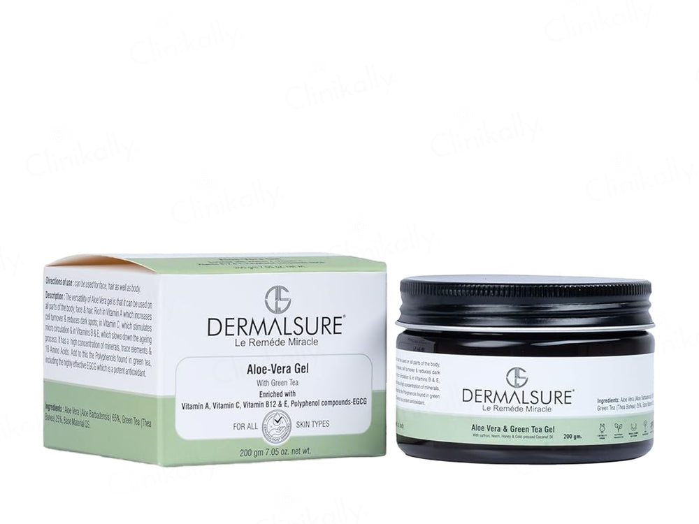 Dermalsure Aloe Vera & Green Tea Gel