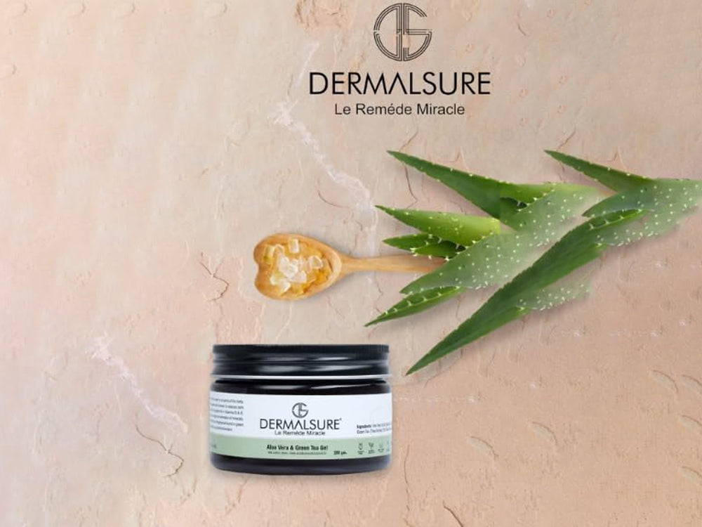 Dermalsure Aloe Vera & Green Tea Gel