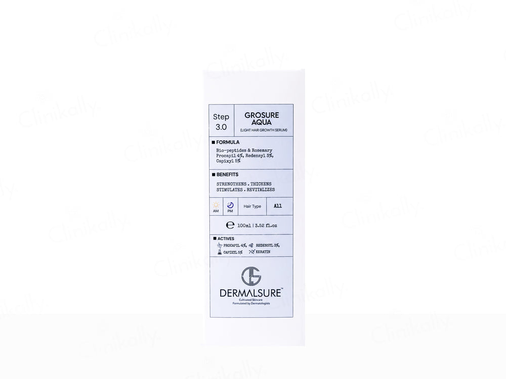 Dermalsure Grosure Aqua Light Hair Growth Serum