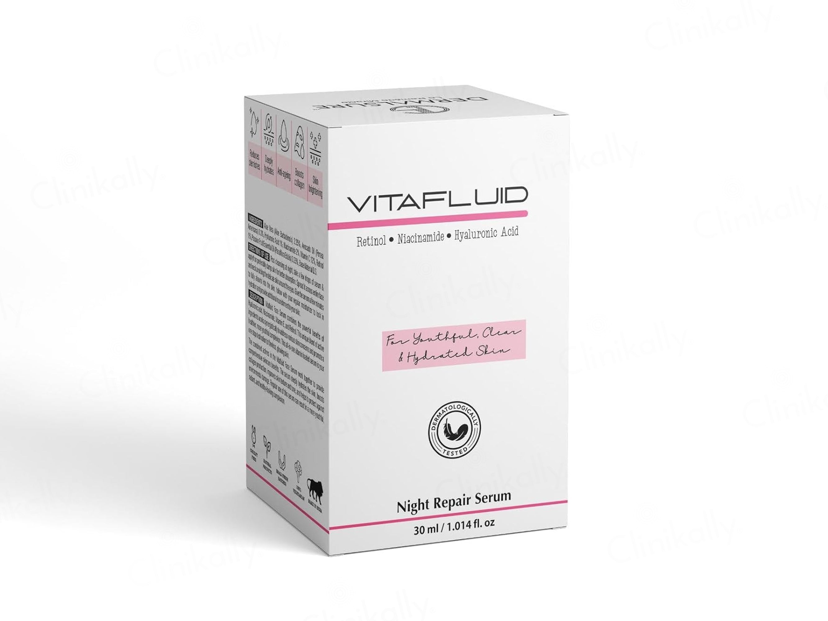 Dermalsure Vitafluid Night Repair Face Serum