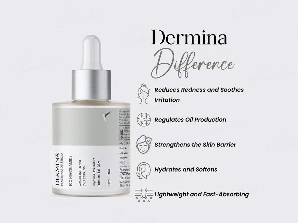 Dermina 10% Niacinamide Face Serum