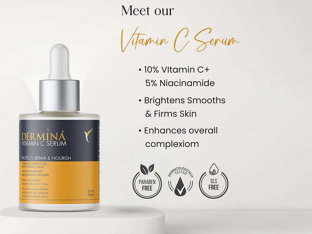 Dermina 15% Vitamin C Face Serum