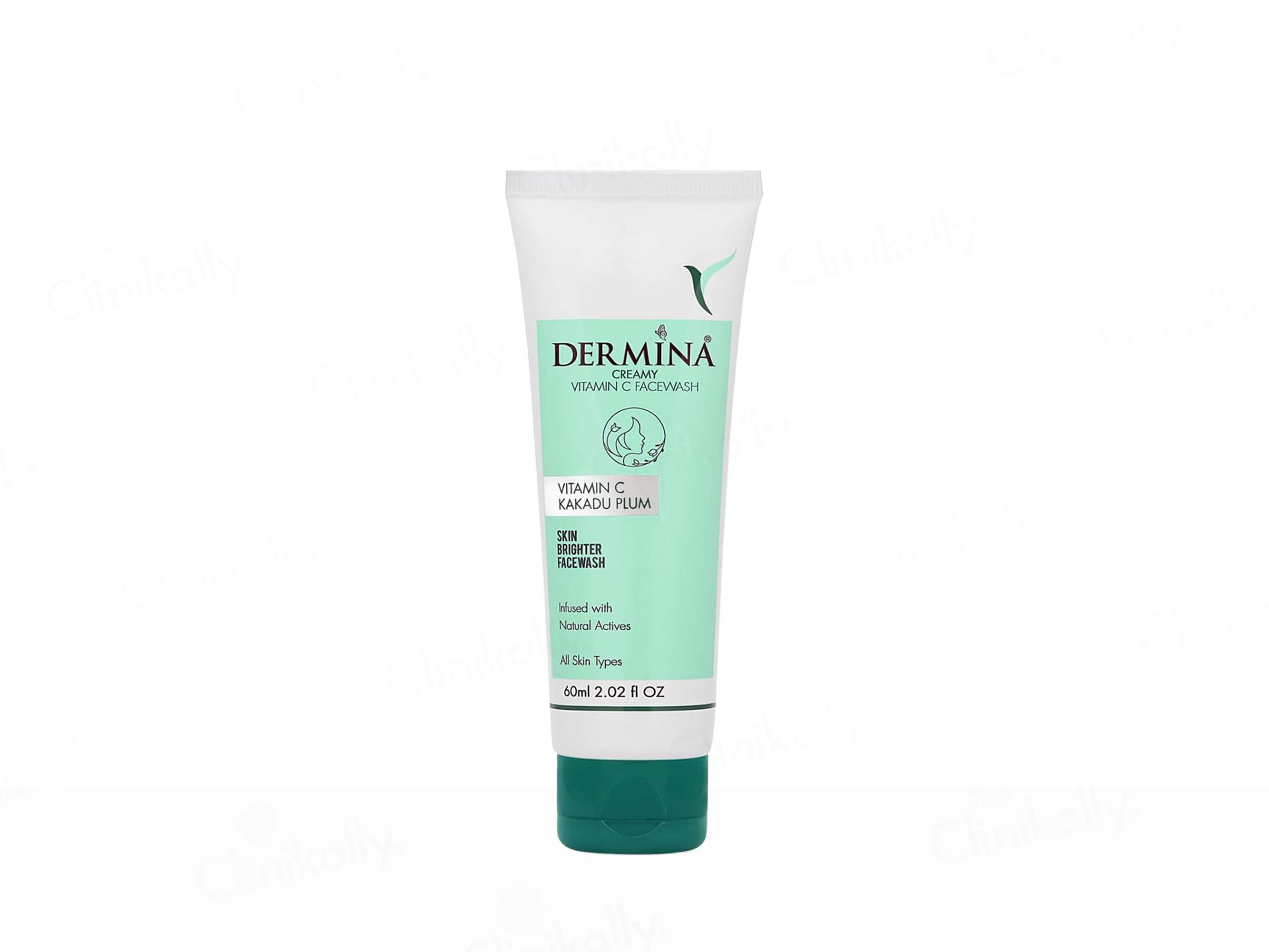 Dermina Creamy Vitamin C Skin Brightening Facewash