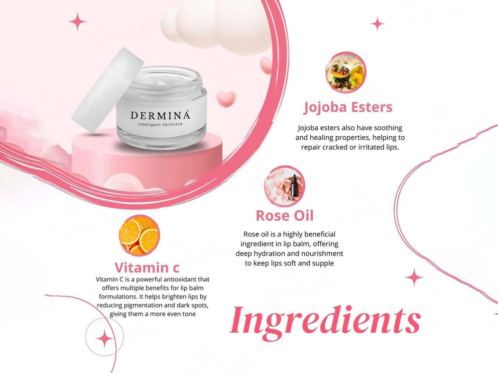 Dermina Ultra Hydrating Brightening Lip Balm