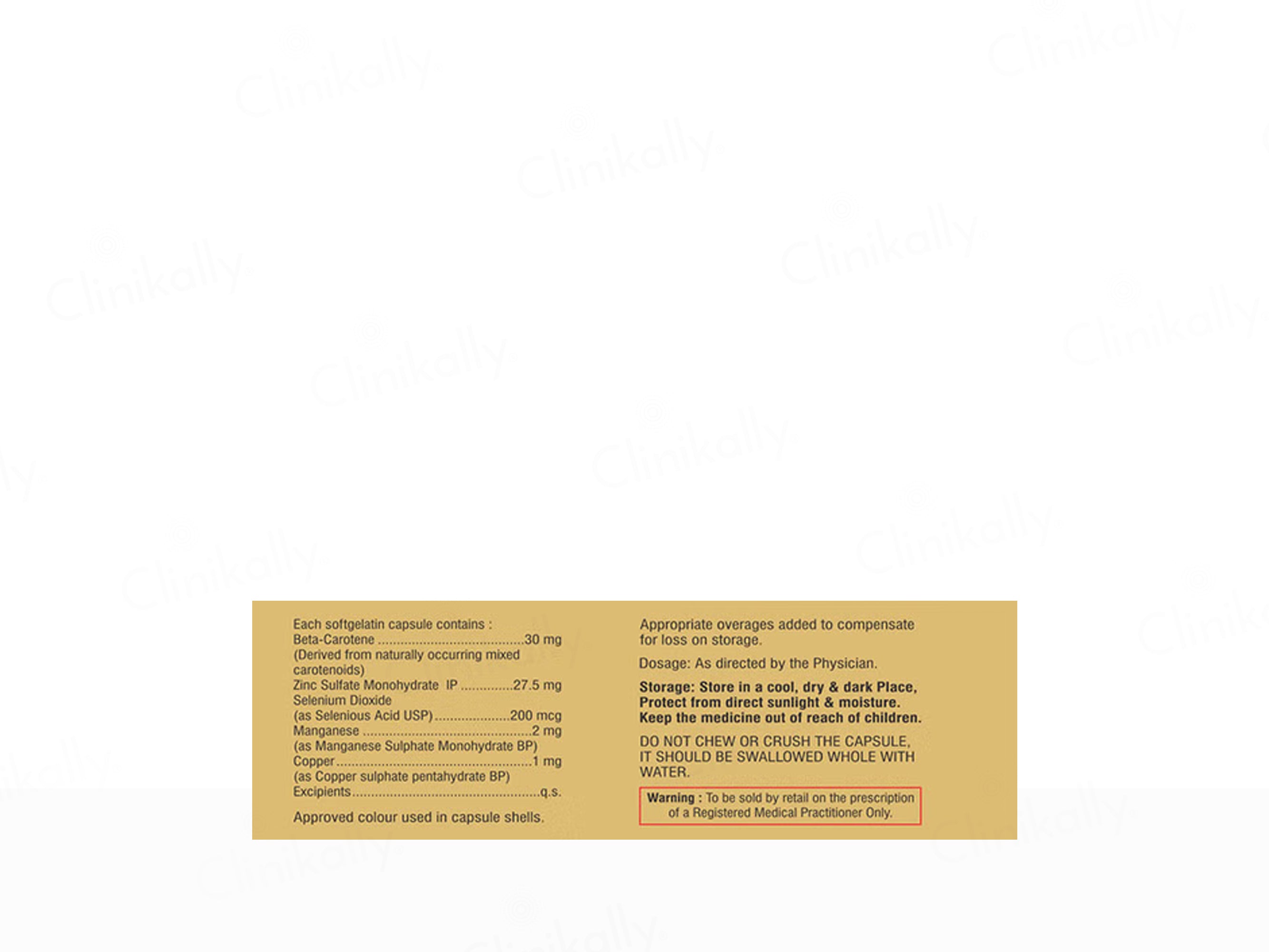 Dermoxid-HC Soft Gelatin Capsule