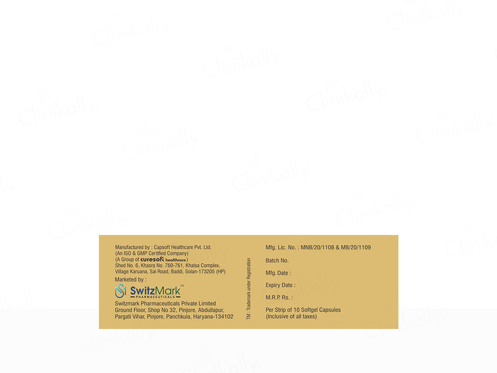 Dermoxid-HC Soft Gelatin Capsule