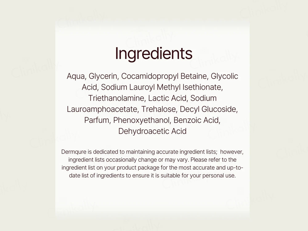 Dermqure G7+ Glycolic Acid Skin Cleanser