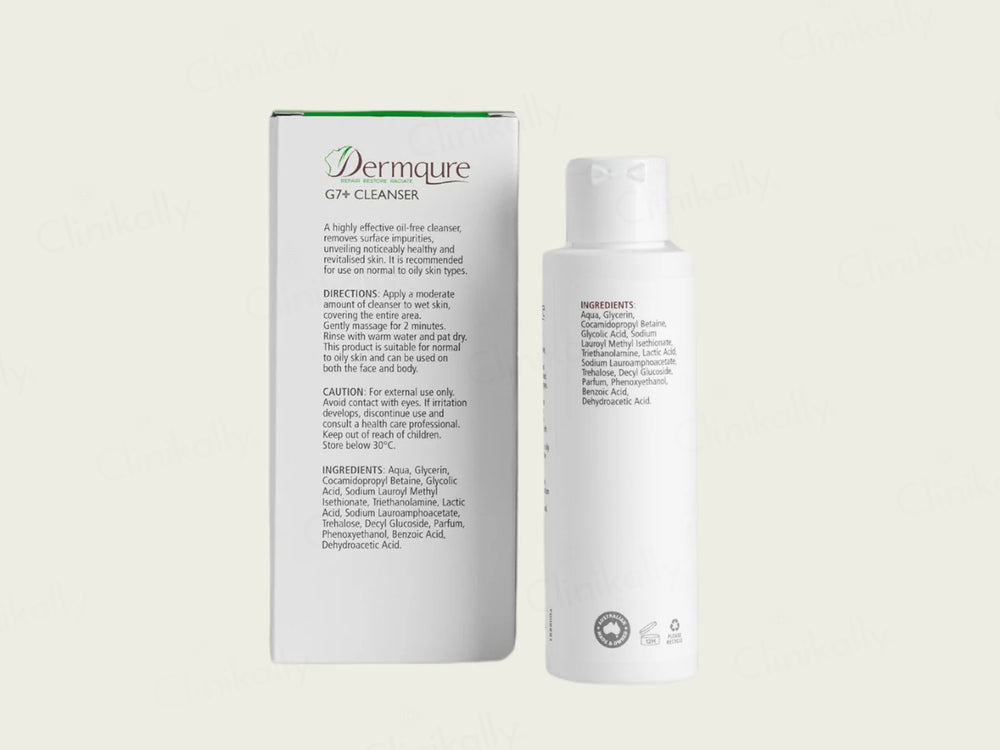 Dermqure G7+ Glycolic Acid Skin Cleanser