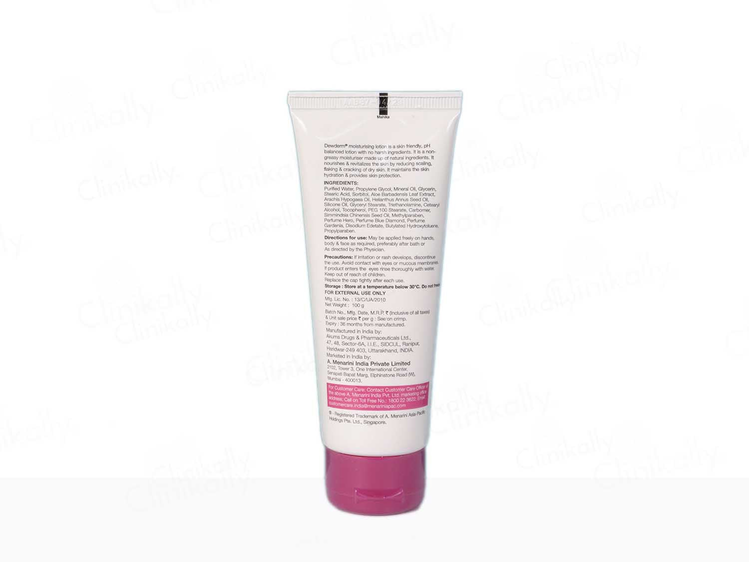 Dewderm Moisturising Lotion - Clinikally