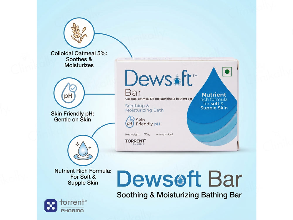Dewsoft Moisturizing & Bathing Bar