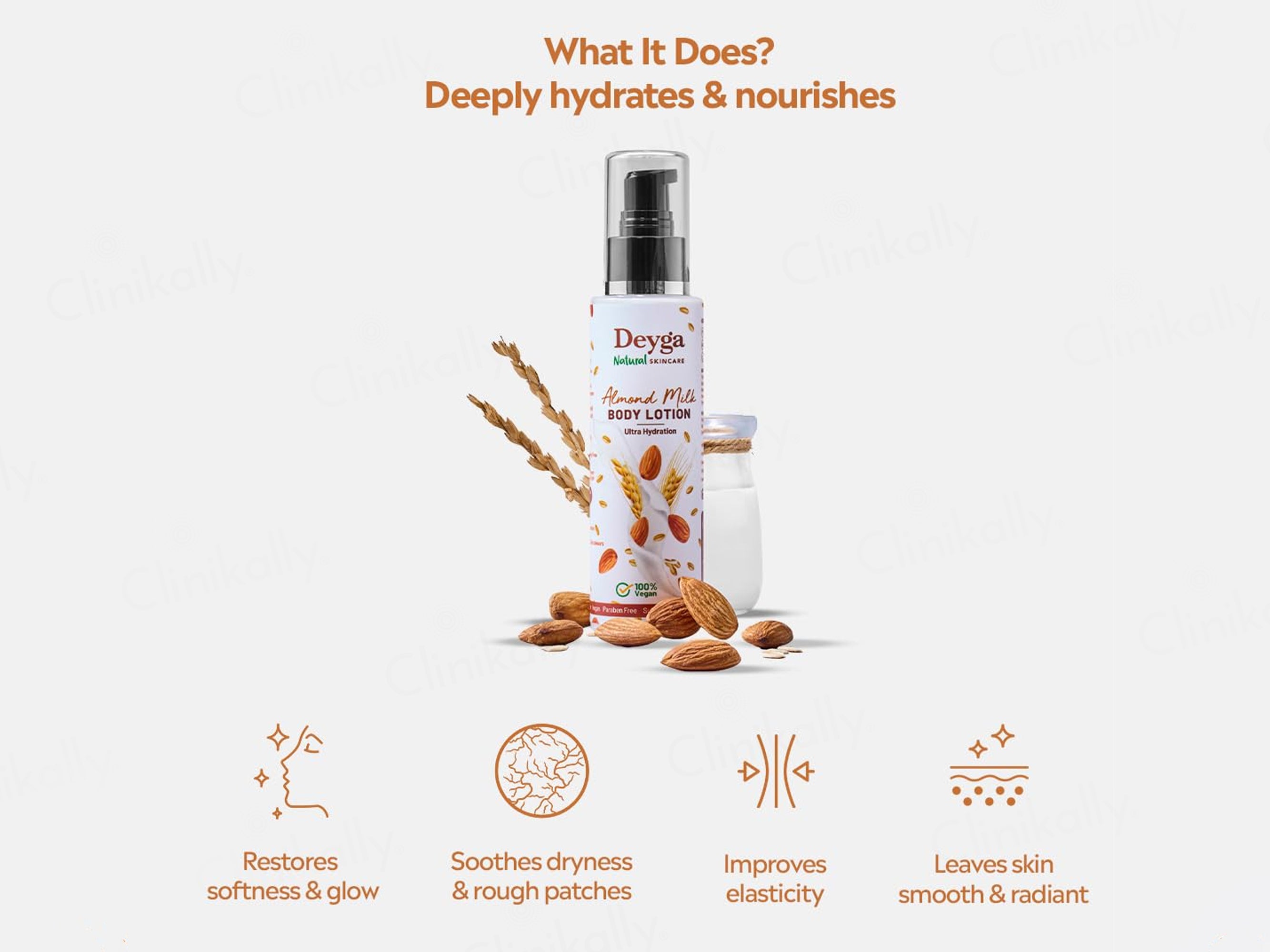 Deyga Almond Milk Body Lotion