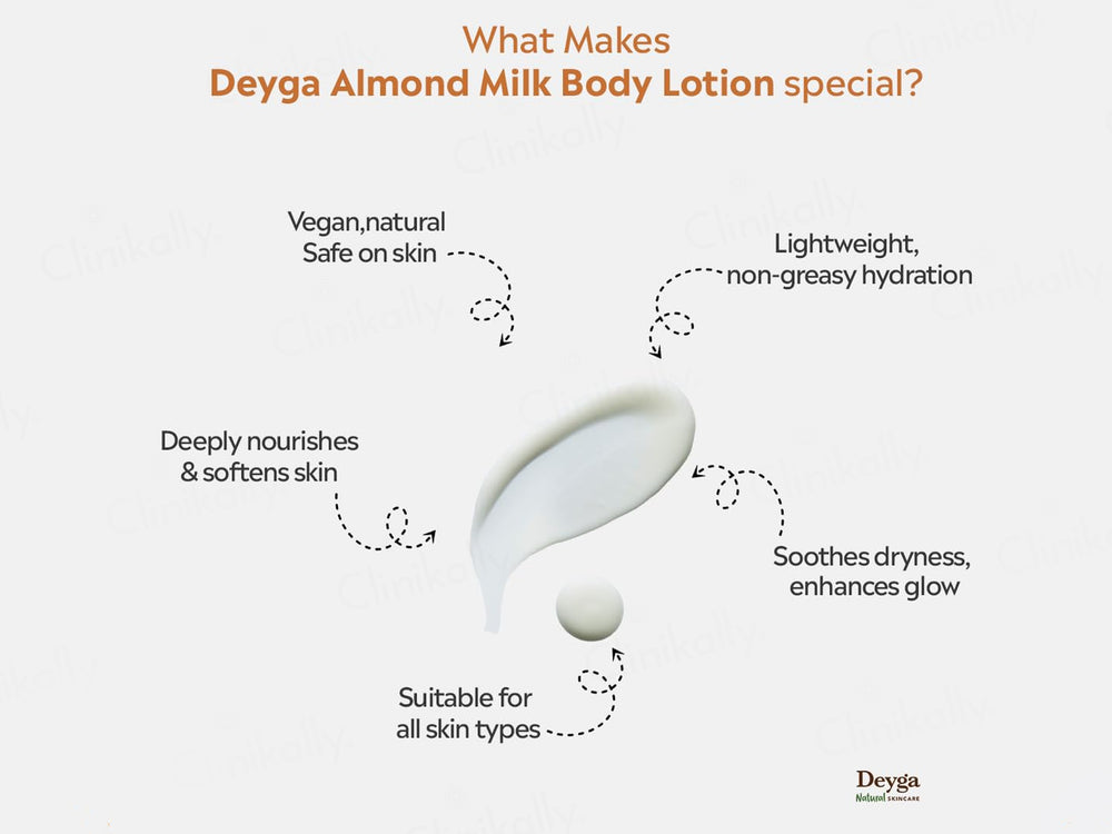 Deyga Almond Milk Body Lotion