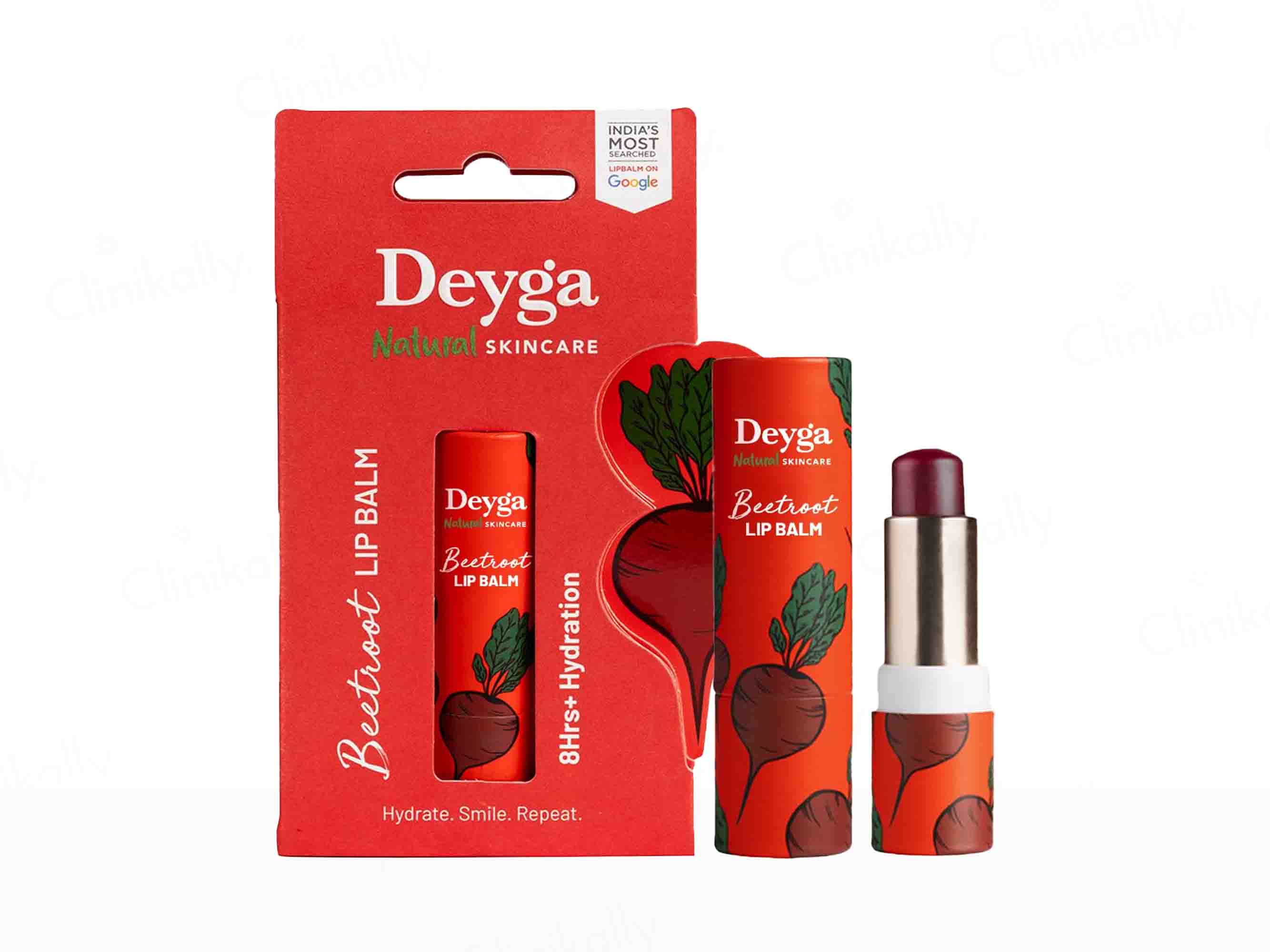 Deyga Beetroot Lip Balm 8Hrs+ Hydration