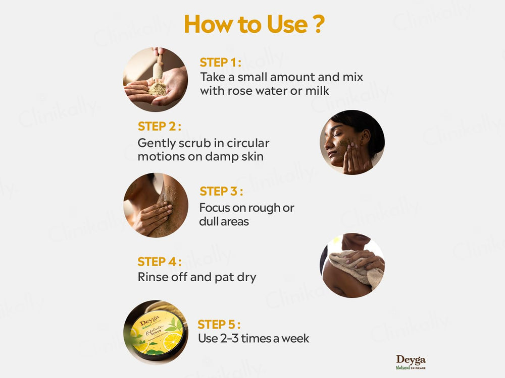 Deyga Exfoliator Scrub
