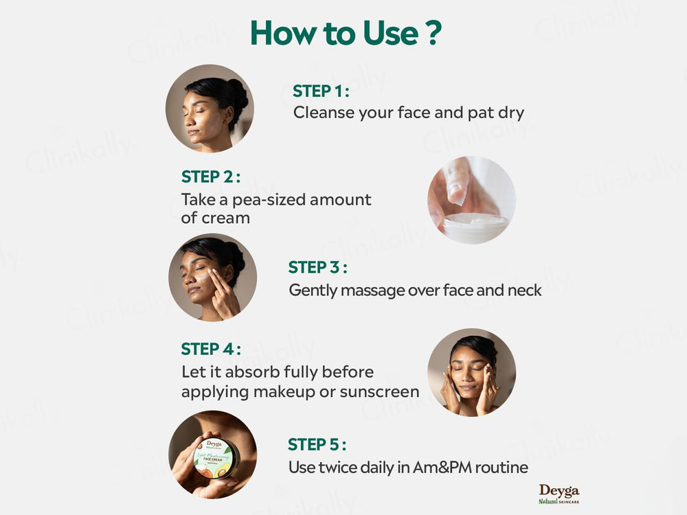Deyga Light Moisturising Face Cream