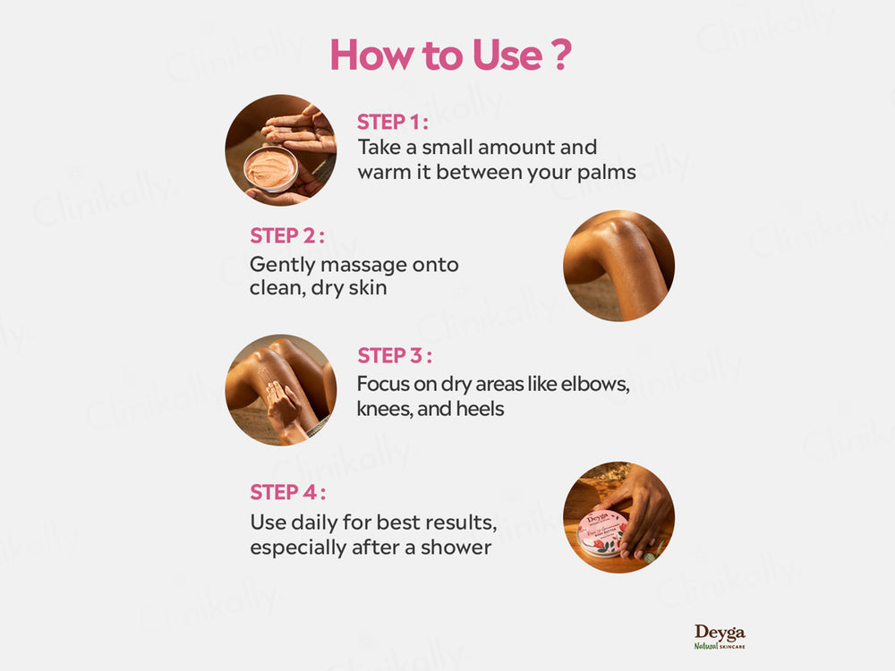 Deyga Rose & Geranium Body Butter