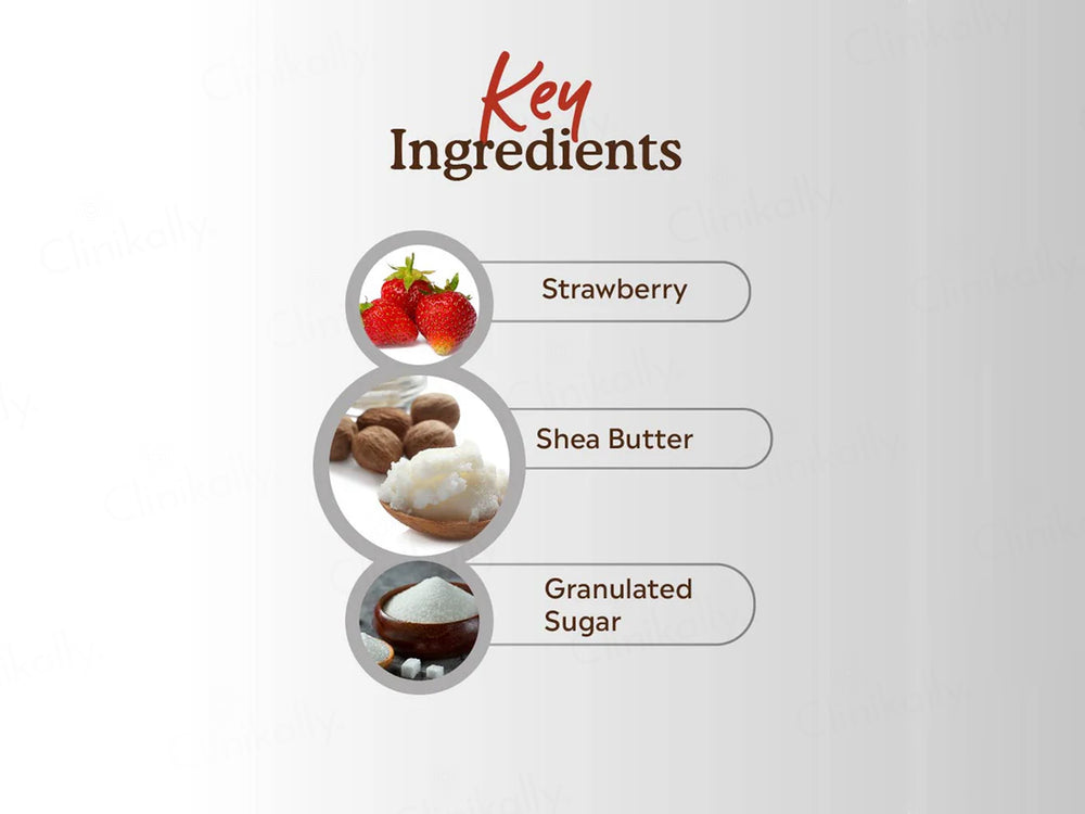 Deyga Strawberry Lip Scrub