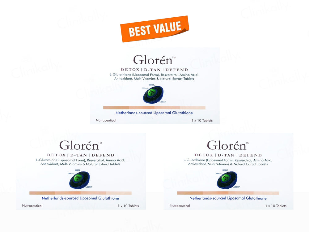 Diara Gloren Detox & D-Tan Nutraceutical Tablet
