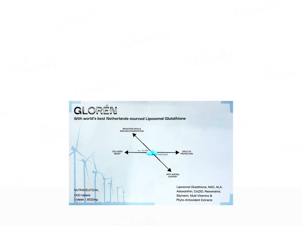 Diara Gloren Liposomal Glutathione Nutraceutical Tablet