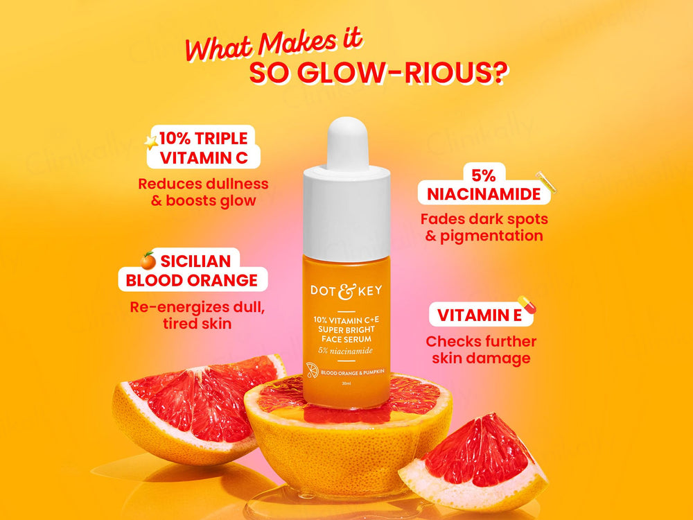 Dot & Key 10% Vitamin C + E Super Bright Face Serum