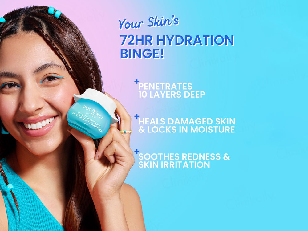 Dot & Key 72 Hr Hydrating Gel Moisturizer + Probiotics