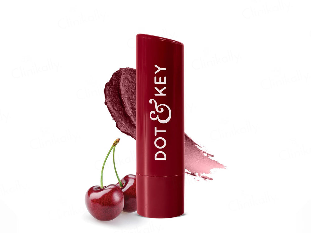 Dot & Key Barrier Repair Hydrating Tinted Lip Balm SPF 50 PA+++ (Cherry Crimson)