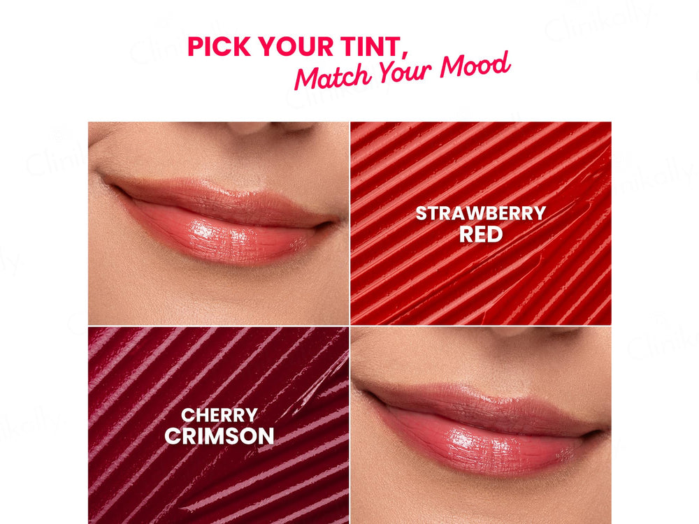 Dot & Key Barrier Repair Hydrating Tinted Lip Balm SPF 50 PA+++ (Strawberry Red)