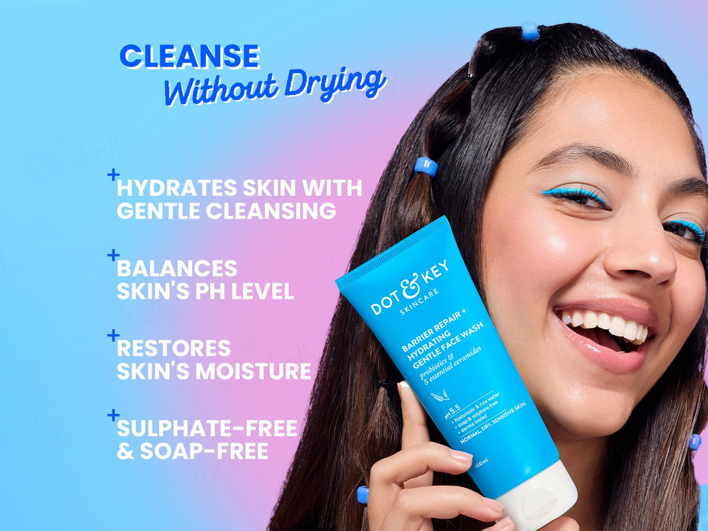 Dot & Key Barrier Repair + Hydrating Gentle Face Wash