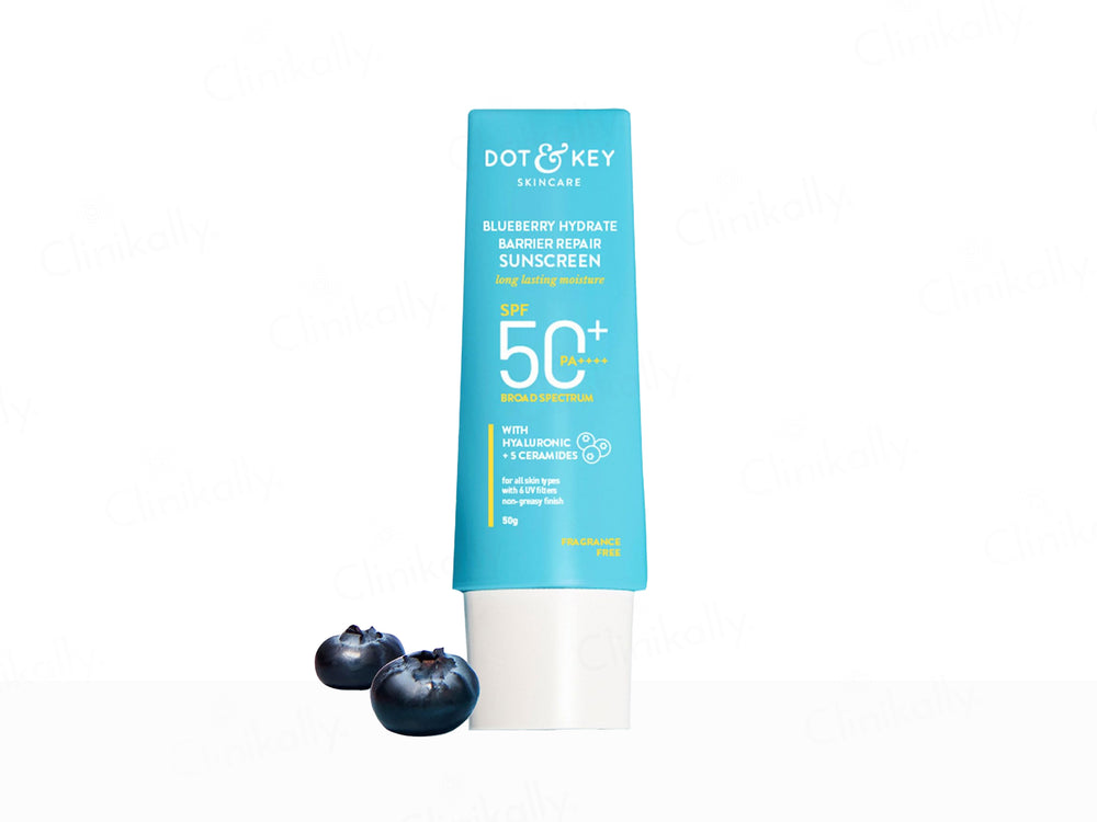 Dot & Key Blueberry Hydrate Barrier Repair Long Lasting Moisture Sunscreen SPF 50+ PA++++