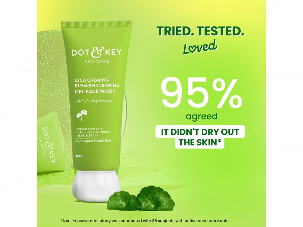 Dot & Key Cica Calming Blemish Clearing Gel Face Wash
