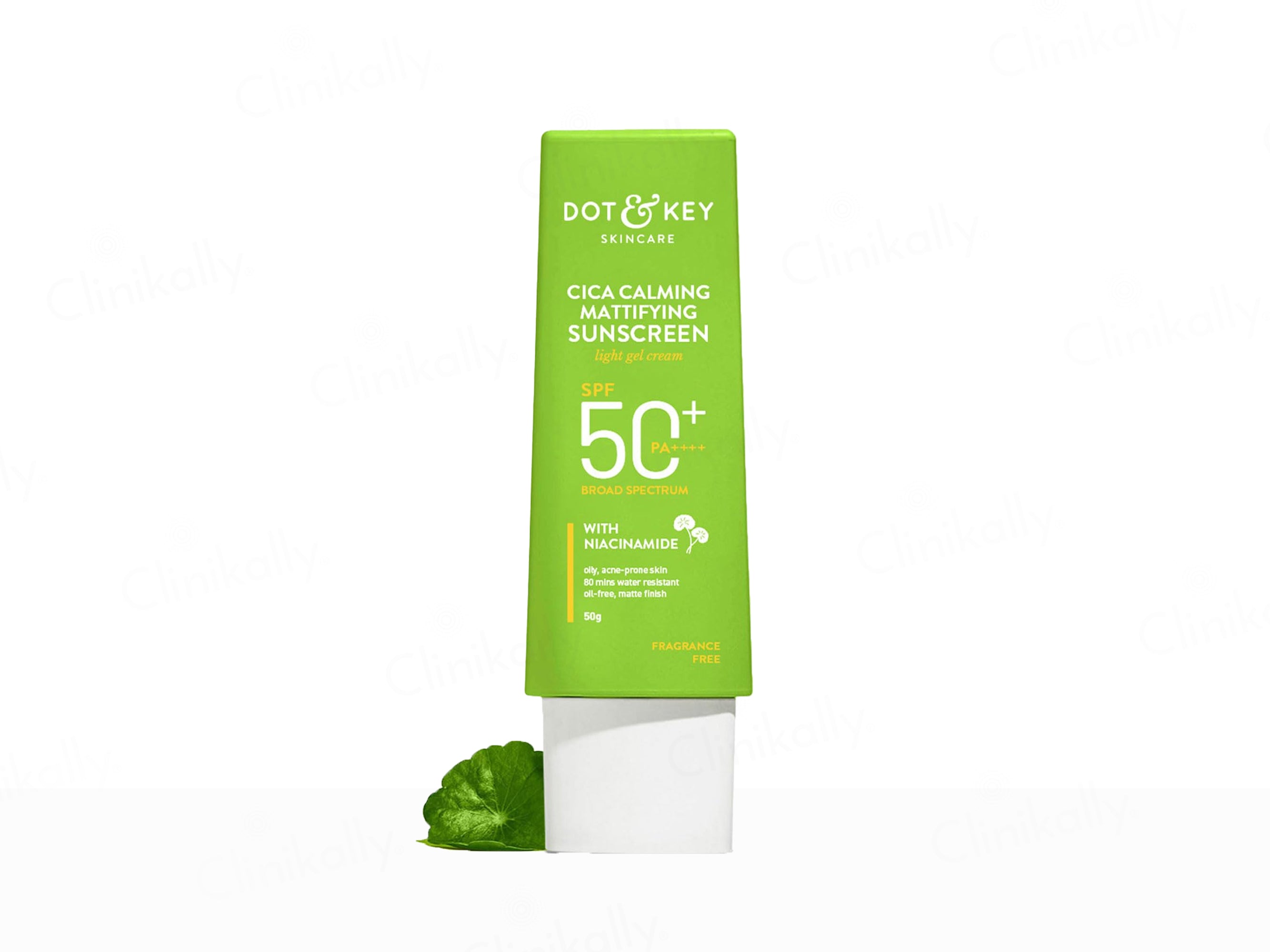 Dot & Key Cica Calming Mattifying Light Gel Cream Sunscreen SPF 50+ PA++++