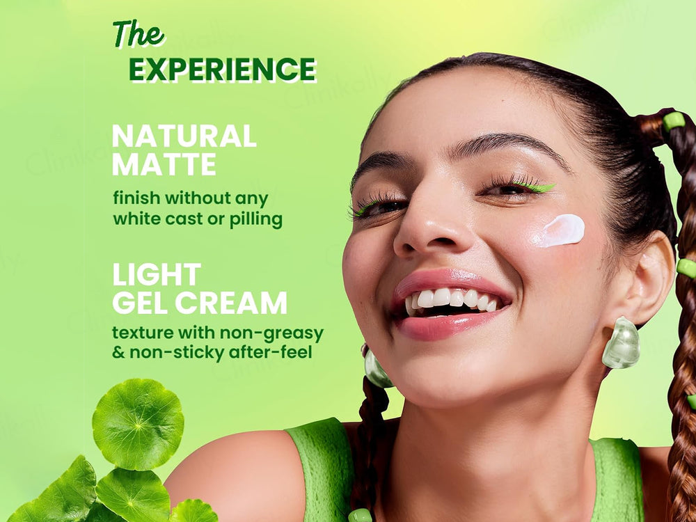 Dot & Key Cica Calming Mattifying Light Gel Cream Sunscreen SPF 50+ PA++++