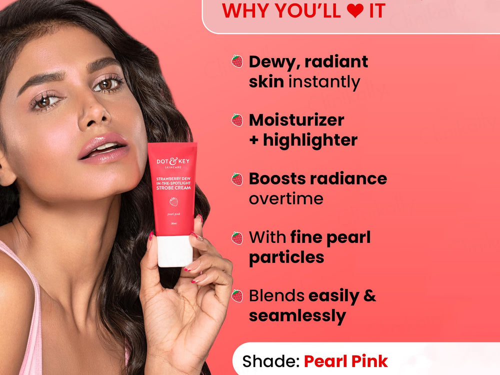 Dot & Key Strawberry Dew In-The-Spotlight Strobe Cream (Pearl Pink)
