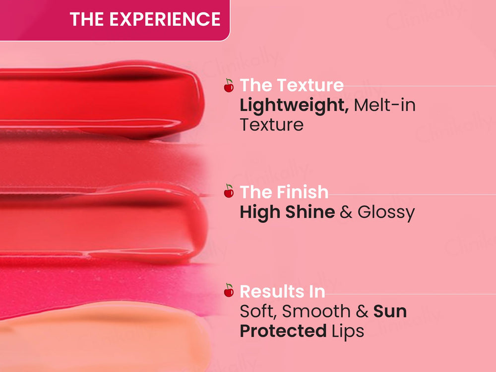 Dot & Key Vitamin C + E Gloss Boss Tinted Lip Balm SPF 30 (Cherry Pop)