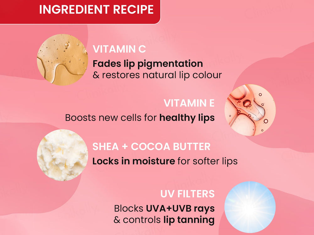 Dot & Key Vitamin C + E Gloss Boss Tinted Lip Balm SPF 50 (Strawberry Crush)