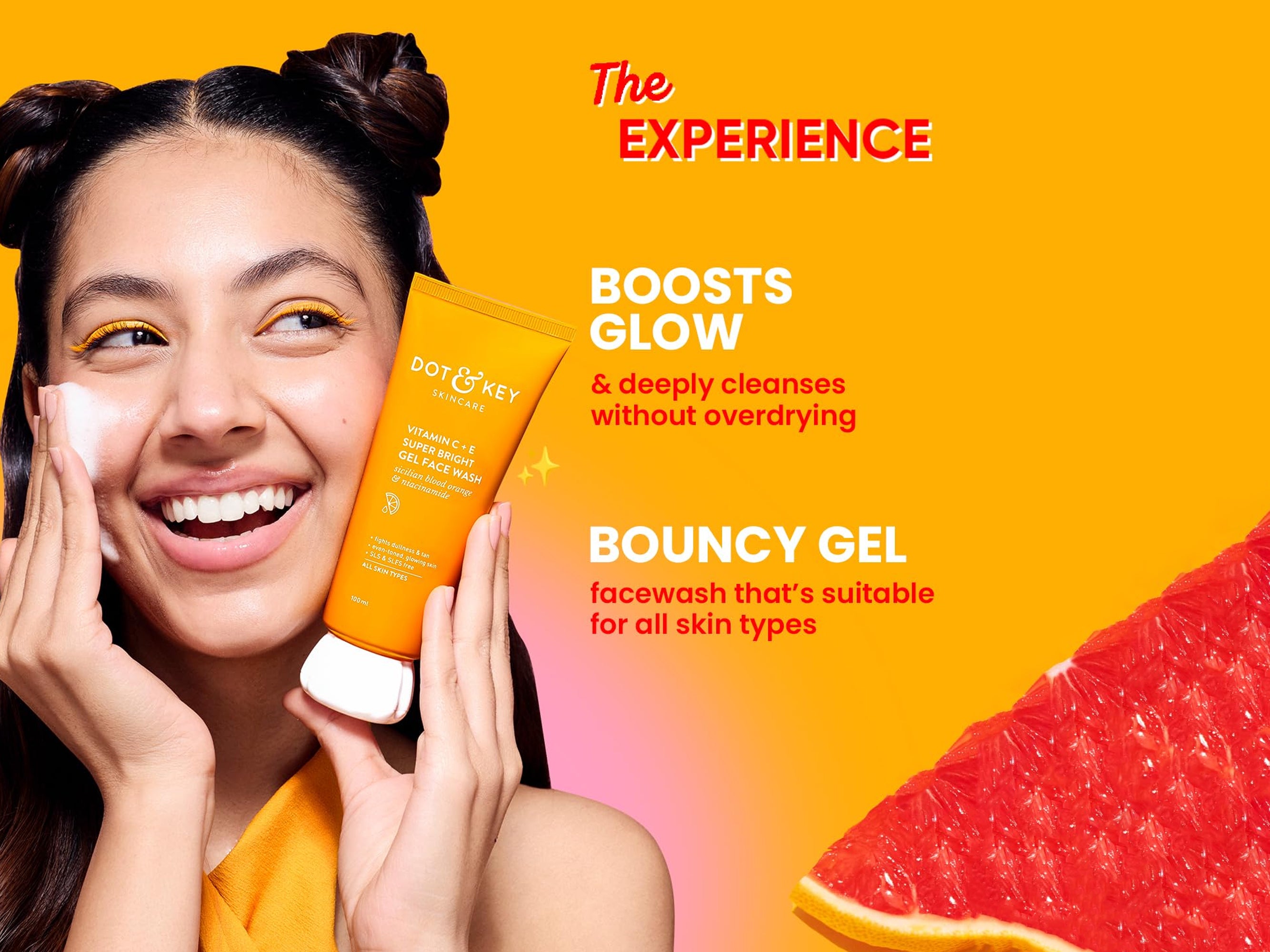 Dot & Key Vitamin C + E Super Bright Gel Face Wash