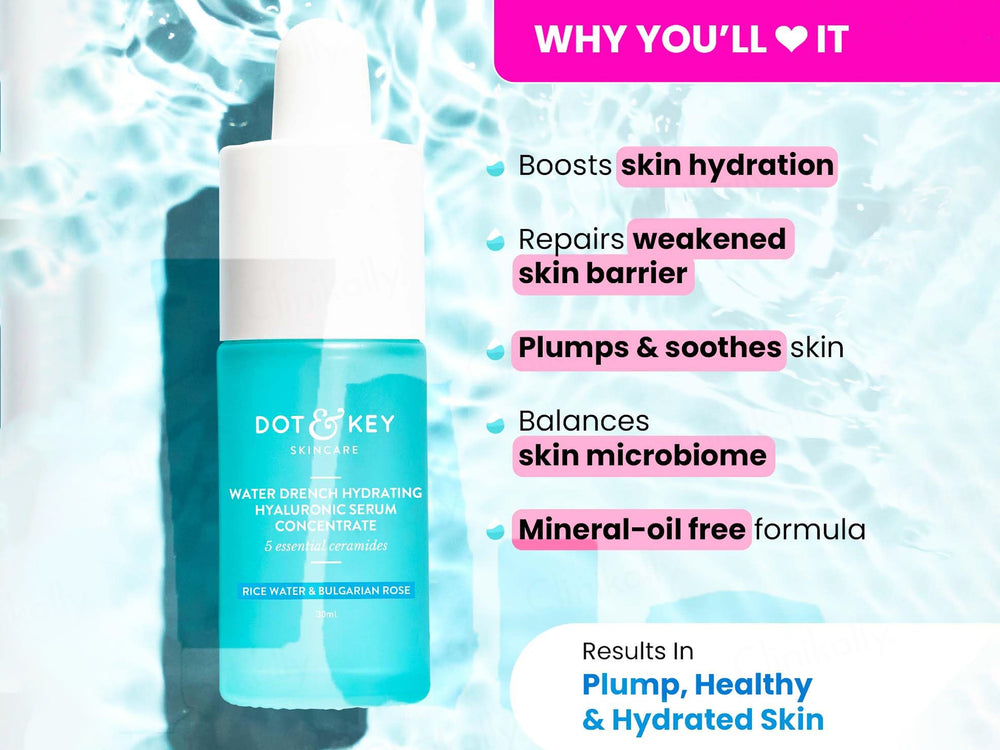 Dot & Key Water Drench Hydrating Hyaluronic Serum Concentrate
